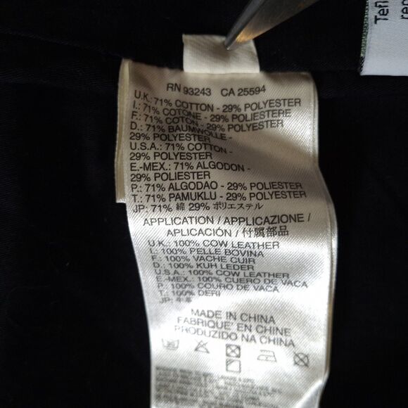 DIESEL  Jacket Women's Large Double Breasted Long Sleeve Belted Straps Vintage - Picture 10 of 16